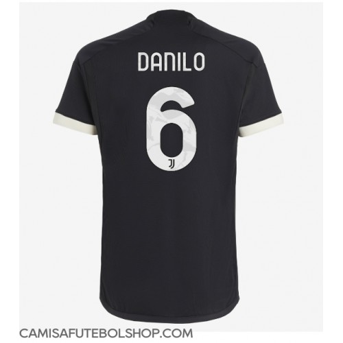 Camisa de time de futebol Juventus Danilo Luiz #6 Replicas 3º Equipamento 2023-24 Manga Curta